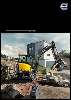 Minirypadla Volvo ECR50D