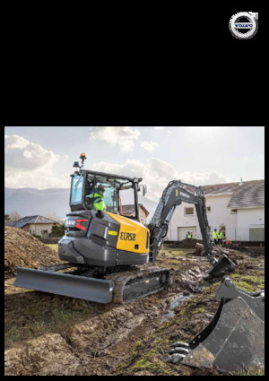 Minirypadla Volvo ECR58