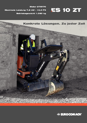 Minirypadla Eurocomach ES 10 ZT