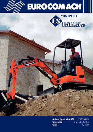 Minirypadla Eurocomach ES 150.5 SR