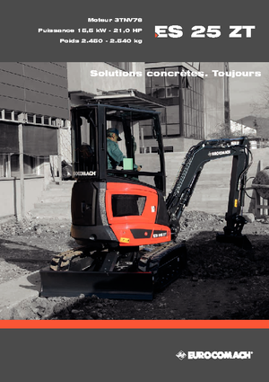 Minirypadla Eurocomach ES 25 ZT