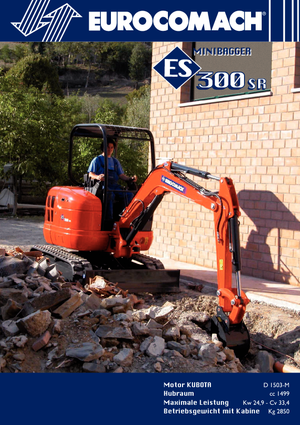 Minirypadla Eurocomach ES 300 SR