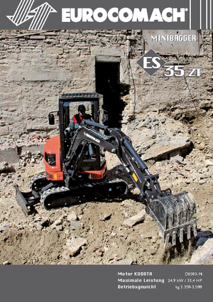 Minirypadla Eurocomach ES 35 ZT