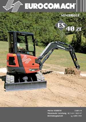 Minirypadla Eurocomach ES 40 ZT