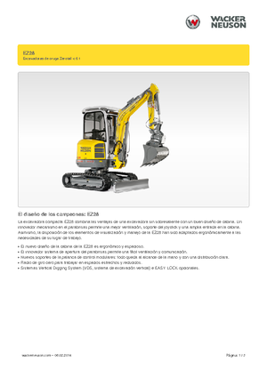 Minirypadla Wacker Neuson EZ28