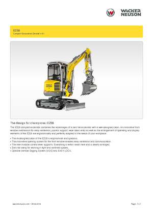 Minirypadla Wacker Neuson EZ28