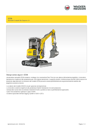 Minirypadla Wacker Neuson EZ28