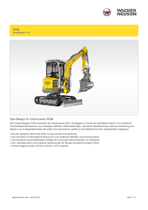 Minirypadla Wacker Neuson EZ28