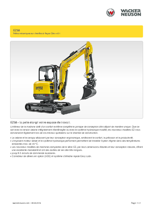 Minirypadla Wacker Neuson EZ38
