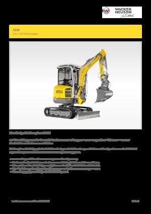 Minirypadla Wacker Neuson EZ28
