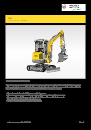Minirypadla Wacker Neuson EZ28