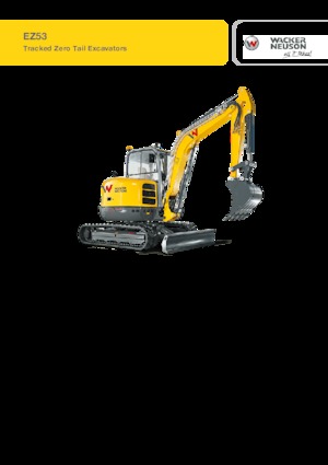 Minirypadla Wacker Neuson EZ53