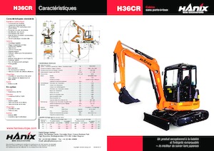 Minirypadla Hanix H36CR