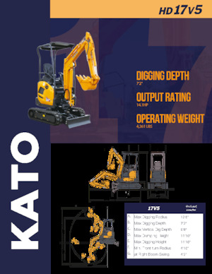 Minirypadla Kato HD17V5
