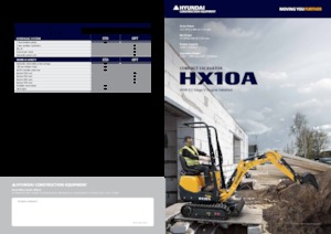 Minirypadla Hyundai HX10A