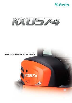 Minirypadla Kubota KX057-4
