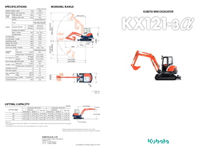 Minirypadla Kubota KX101-3α2