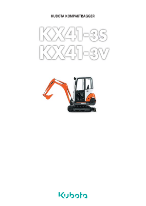 Minirypadla Kubota KX41-3 VHGL