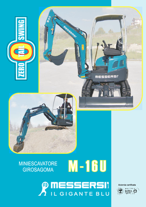 Minirypadla Messersi M 16 U