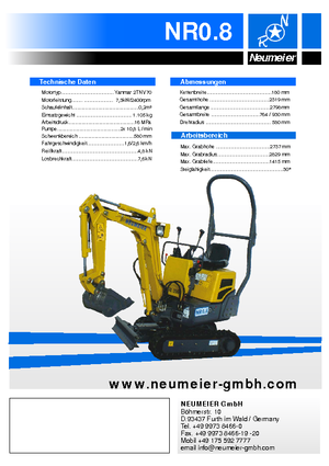 Minirypadla Neumeier NR 0.8