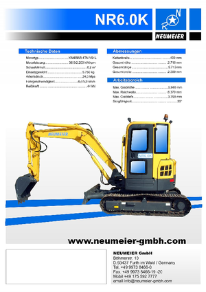 Minirypadla Neumeier NR 6.0 K