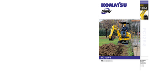 Minirypadla Komatsu PC12R-8