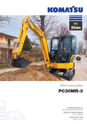 Minirypadla Komatsu PC30MR-3