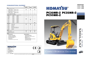 Minirypadla Komatsu PC35MR-2