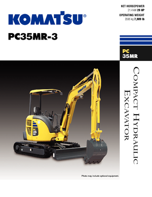 Minirypadla Komatsu PC35MR-3