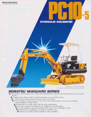 Minirypadla Komatsu PC10-5