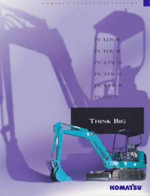 Minirypadla Komatsu PC12R-8