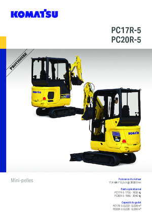 Minirypadla Komatsu PC20R-5