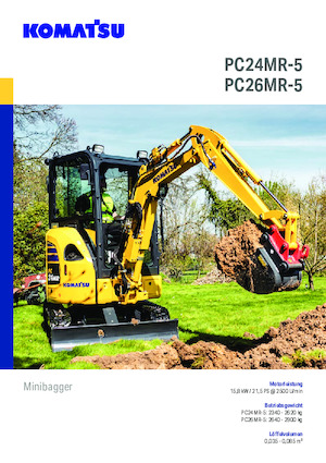 Minirypadla Komatsu PC26MR-5
