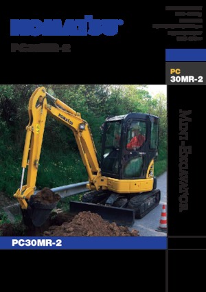 Minirypadla Komatsu PC30MR-2