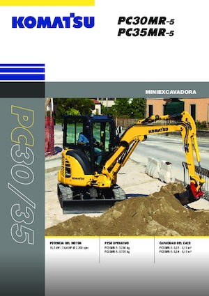 Minirypadla Komatsu PC30MR-5