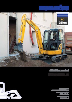 Minirypadla Komatsu PC35MR-3