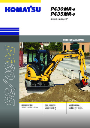 Minirypadla Komatsu PC35MR-5