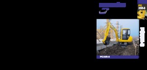 Minirypadla Komatsu PC35R-8