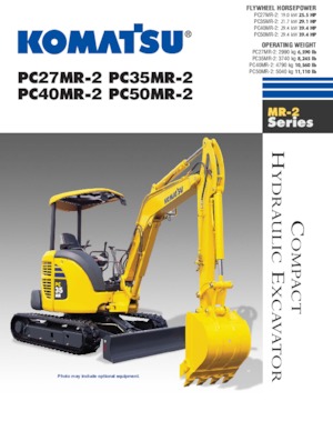 Minirypadla Komatsu PC50MR-2