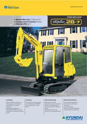 Minirypadla Hyundai R 28-7