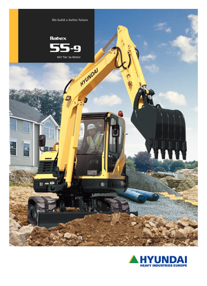 Minirypadla Hyundai R 55-9