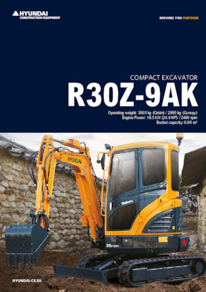 Minirypadla Hyundai R30Z-9AK