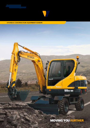 Minirypadla Hyundai R55W-9A