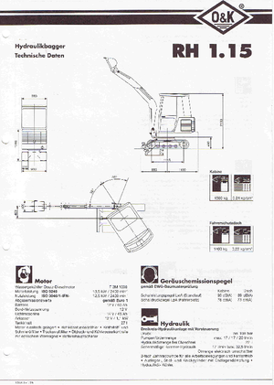 Minirypadla O&K RH 1.15