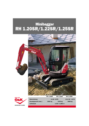 Minirypadla O&K RH 1.20