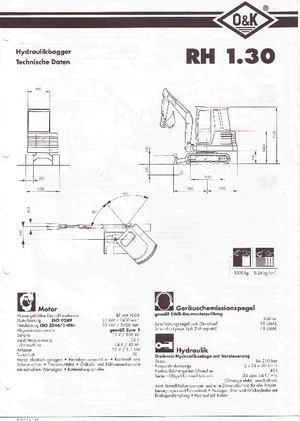 Minirypadla O&K RH 1.30