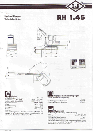 Minirypadla O&K RH 1.45