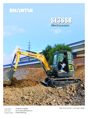 Minirypadla Shantui SE36SR