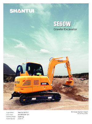 Minirypadla Shantui SE60W