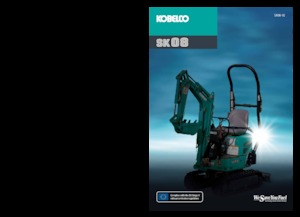 Minirypadla Kobelco SK 08 1E
